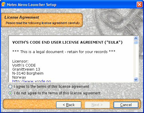 The License Agreement